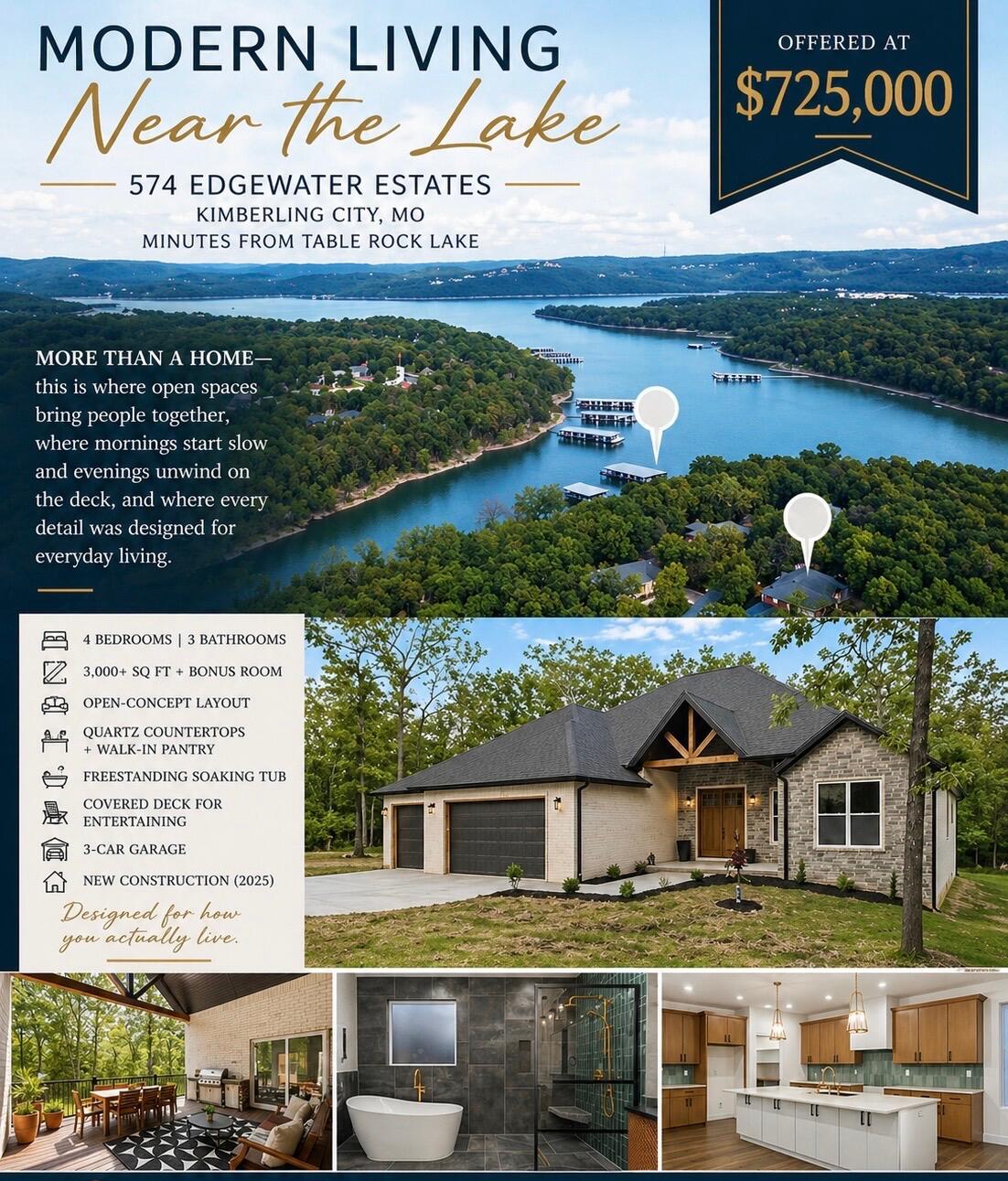 574 Edgewater Estates Kimberling City, MO 65686