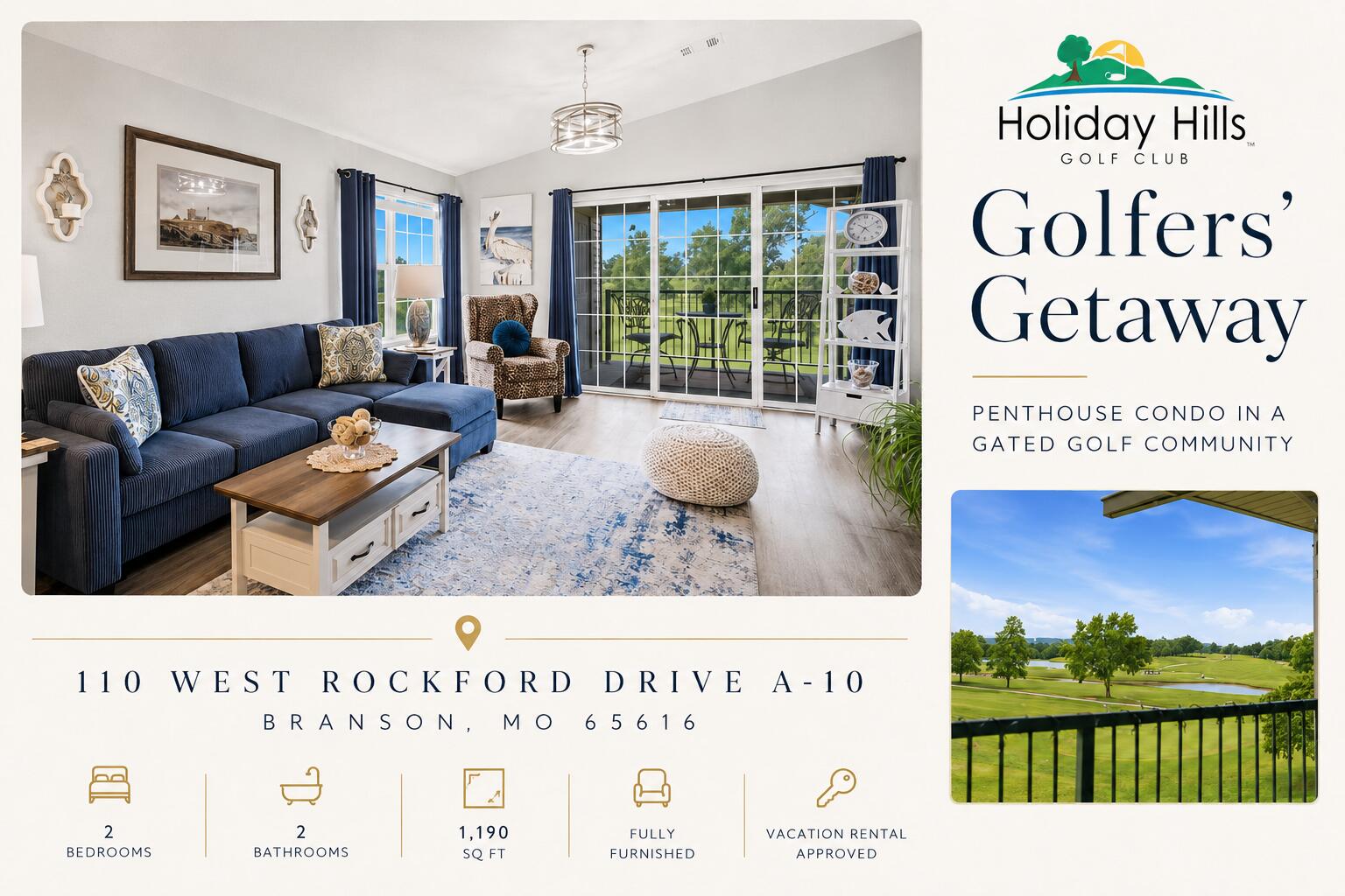 110 West Rockford Drive UNIT A-10 Branson, MO 65616