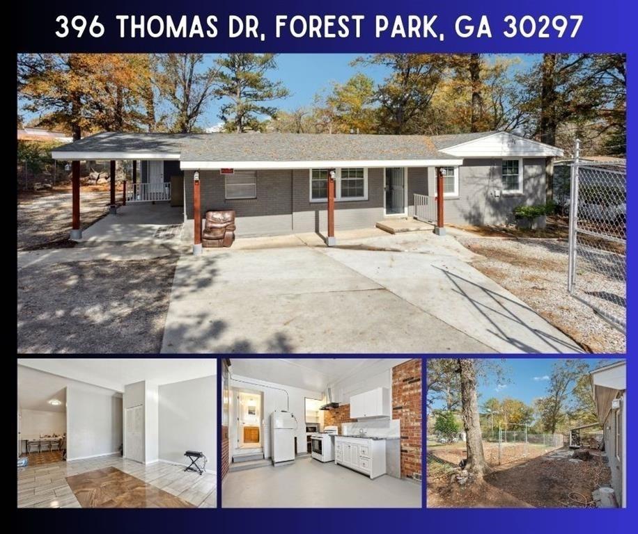 396 Thomas Drive Forest Park, GA 30297