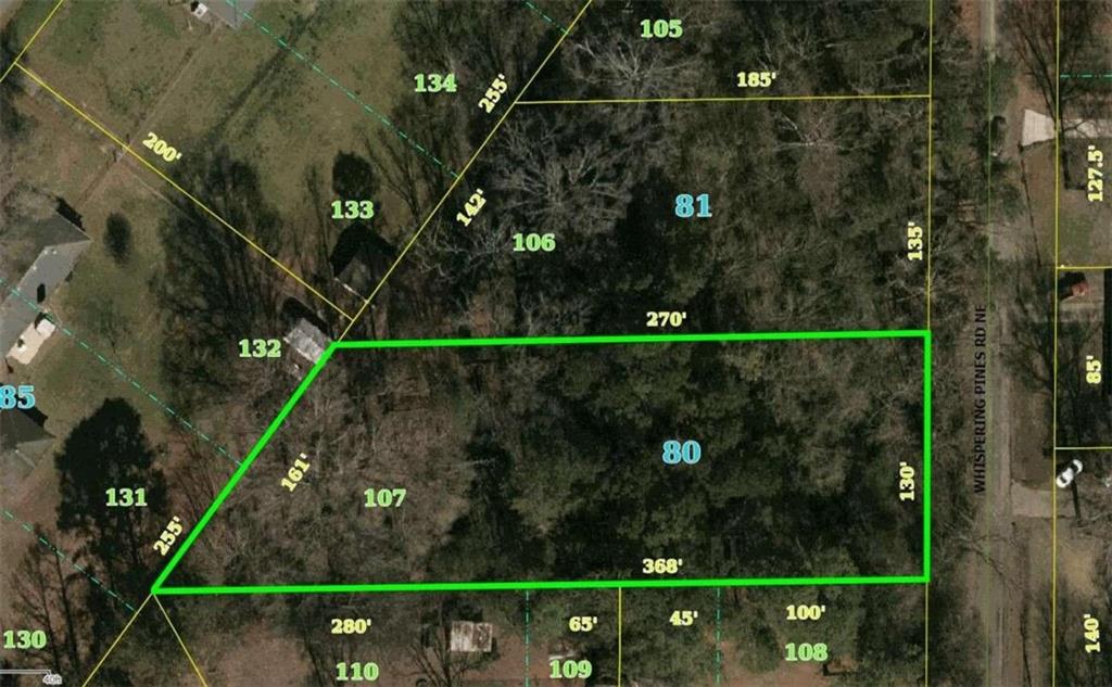 Whispering Pines Rd Lot - 107 Rome, GA 30161