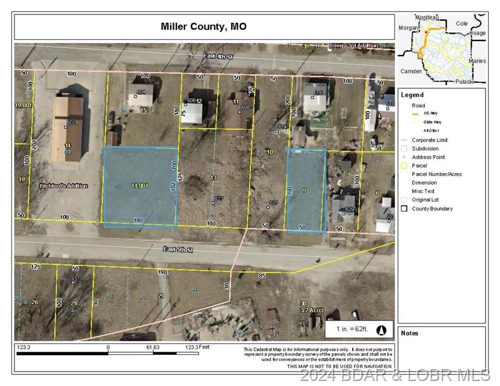 Lot #10-C E Fifth Street Eldon, MO 65026