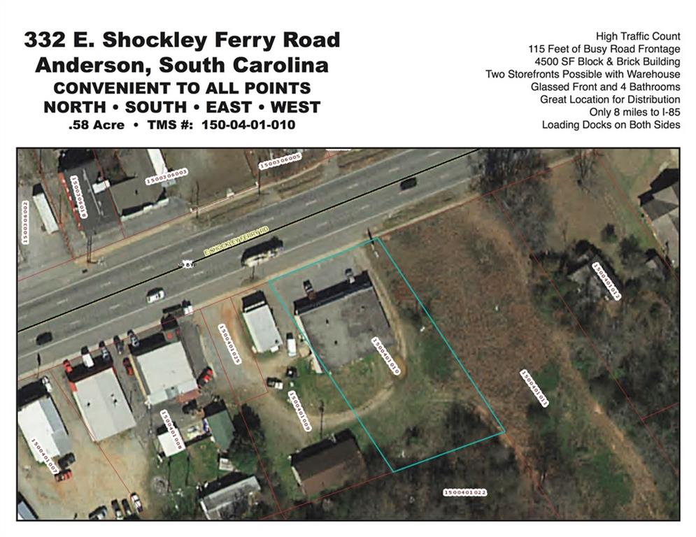 332 Shockley Ferry Road Anderson, SC 29624